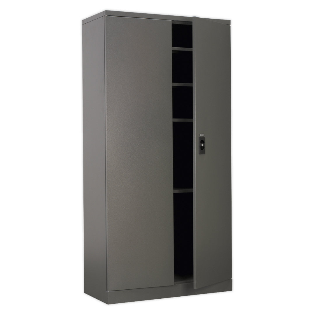 Metal Single Storage Cabinet ( 180cm H x 90cm W x 40cm D)