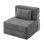 Canapé-lit convertible pliant, canapé-lit avec coussin et chaise longue portative