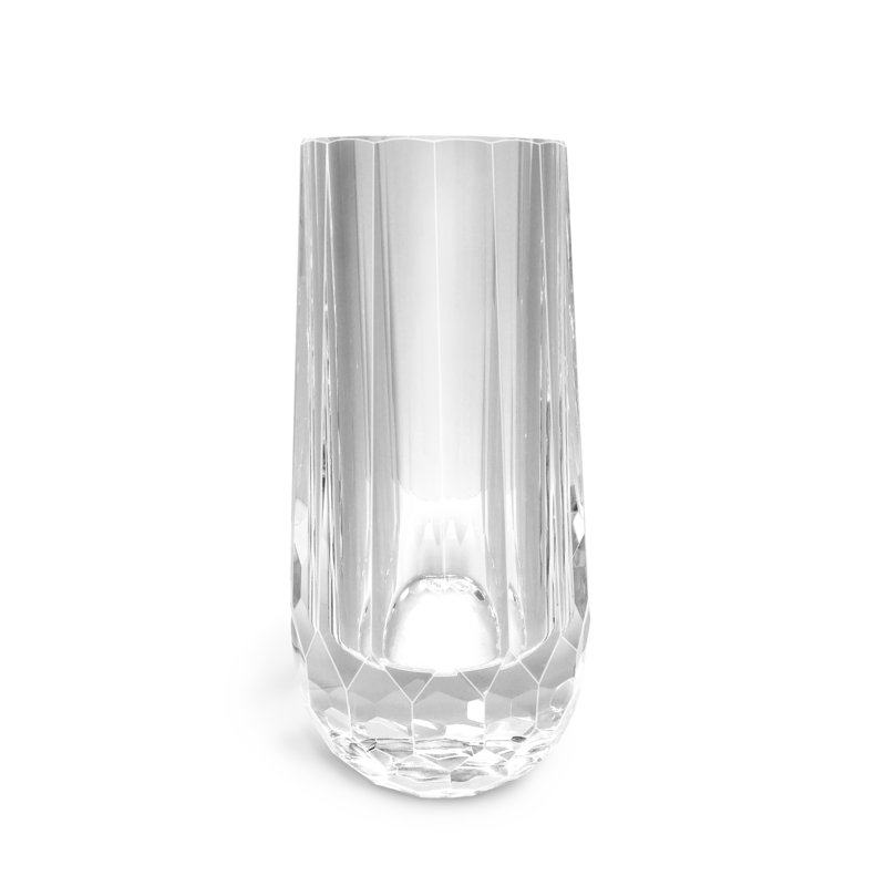 Vase de table en cristal à facettes Ryleigh