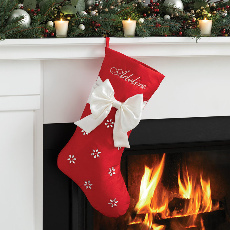 Chaussette de Noël Dupioni, Oui