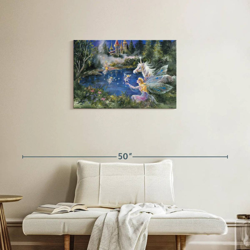 Châteaux III, H 20 po x l 30 po