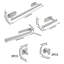 8-Piece 304 Stainless Steel Bathroom Hardware Set-604719450