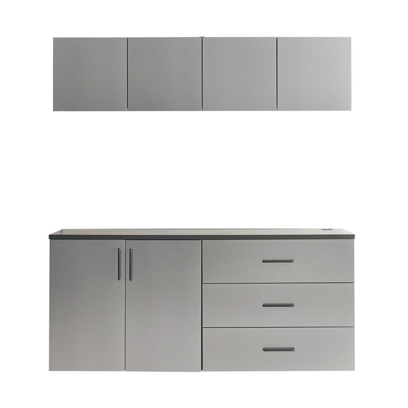 Astro Series 64 po X P 79 po H 20 po D Ensemble d'armoires de garage C (5 pièces)