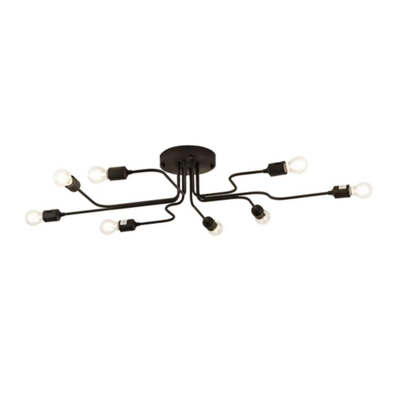 PipeDream 8 - Light Semi Flush Mount