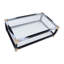 Table basse, verre transparent