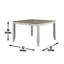 Abacus - Table de comptoir - Brun foncé