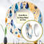 Tribal Dreamscape Boho Pattern - miroir décoratif boho, miroir mural rond Boho, impression d'art en métal-99625398