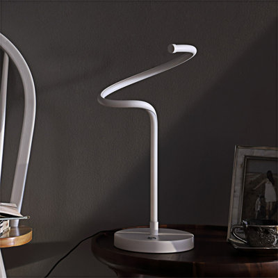 Lampe de table DEL S-Curve