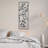 Handmade Decorative Metal Wall Accessory, 12.6 x 35.4 inches | 100% Metal, Thickness: 0.06 inches | Unique Hand-Painted Design, Perfect for Home Decor | Versatile Wall Hanging with Distinctive Color Variations