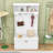 Modern Hall Tree with Seating Bench, Ample Storage-935081223