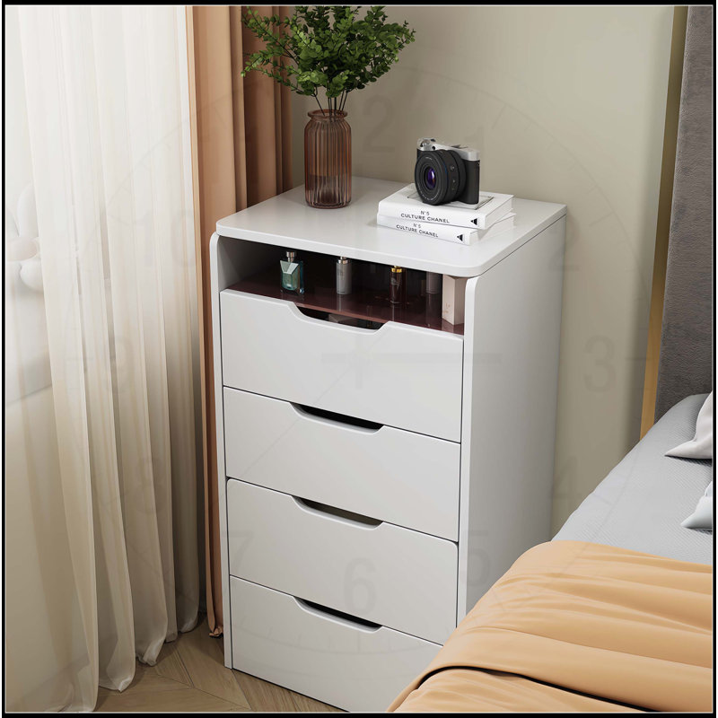 Meuble-lavabo polyvalent aux fonctions multiples et attrayant pour la chambre à coucher, Blanc