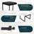Mengia Leather Bar Stool Upholstered Counter Stool with Quilted Seat and Footrest Kitchen Stool-1824168464-1824168467