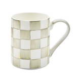 Check Porcelain Mug