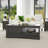 Brady 47" Farmhouse Coffee Table with Drawer and Barn Door-1009702774