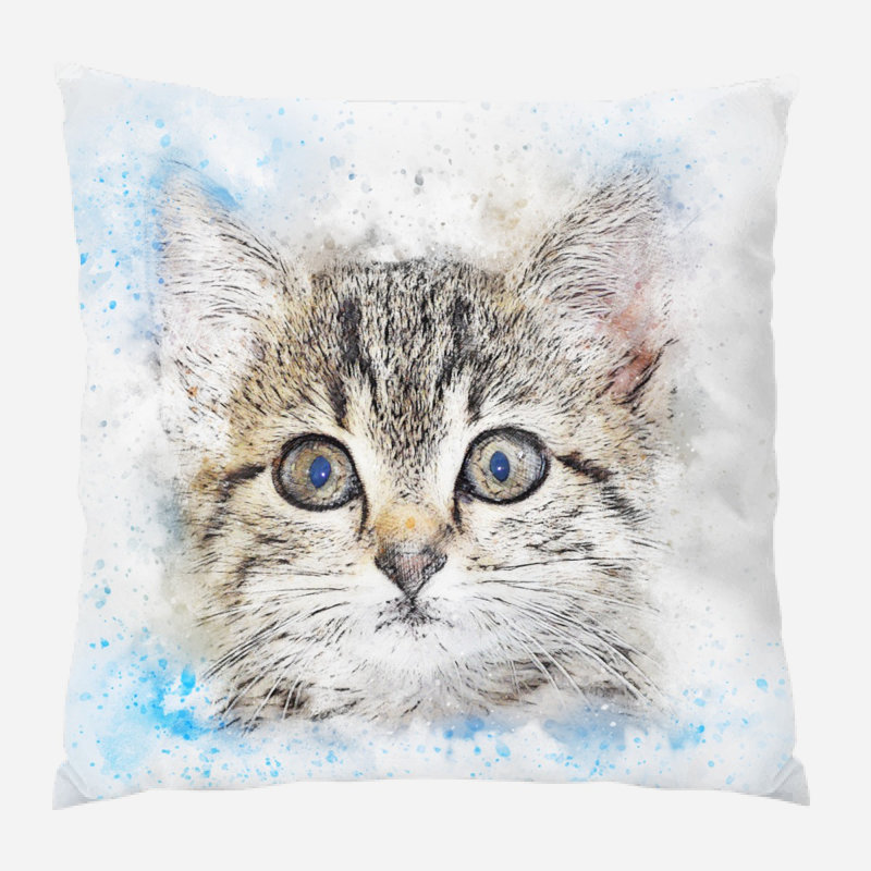 Coussin pour chat Dripping Springs, Microsuède, Intérieur