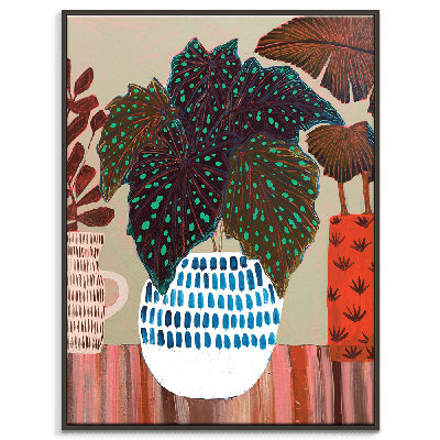 Begonia by Amanda Skye-Mulder - Painting