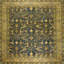 Antique Large Lahore Indian Knotted Rug