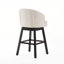 Tabouret de bar pivotant à 360 degrés-336643252