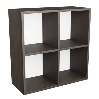 Bibliothèque décorative en bois massif 6 cubes Ariana 7,2