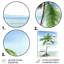 Décoration murale en métal Palm Tree At The Beach Resort IV - Palmiers et palmiers-641696989