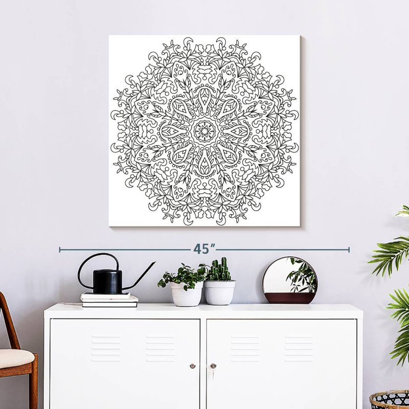 Mandala floral Kerner Boho