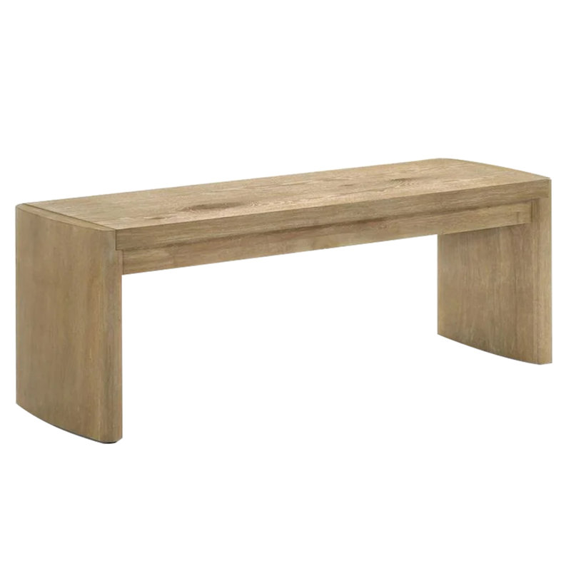 Kepler Driftwood 50.5" Long Dining Bench 