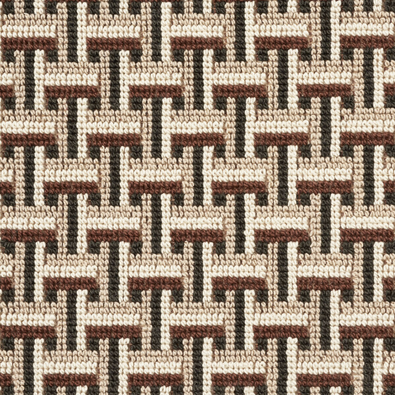 Saxon Épinglé Fabric, Cinder