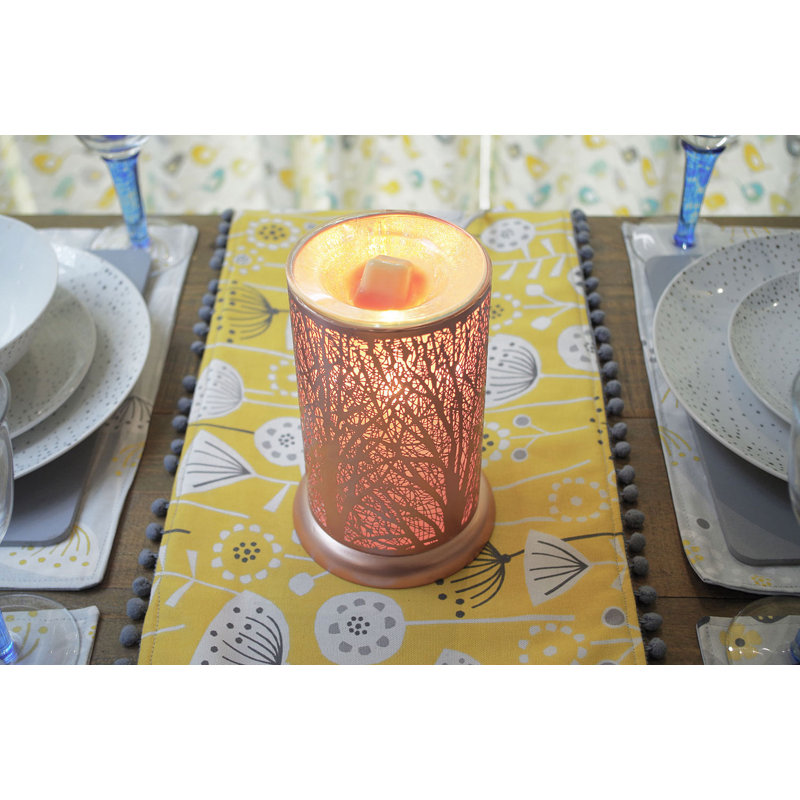 Metal Tabletop Wax Warmer, Rose Gold