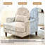 Upholstered Cotton Blend Armchair-1573441148