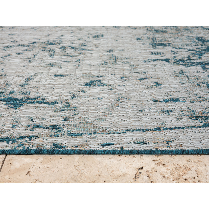 Abstract Indoor Rug, Runner 2' x 6'11"