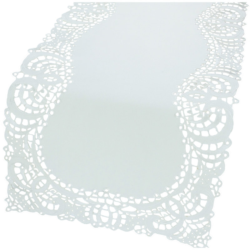 Wedgeworth Table Runner, Ivory, 72" L x 15" W