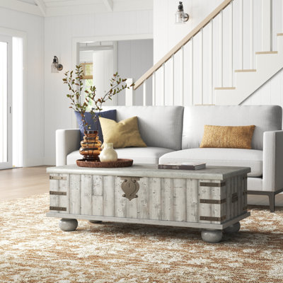 Auberon Solid Wood Single Coffee Table