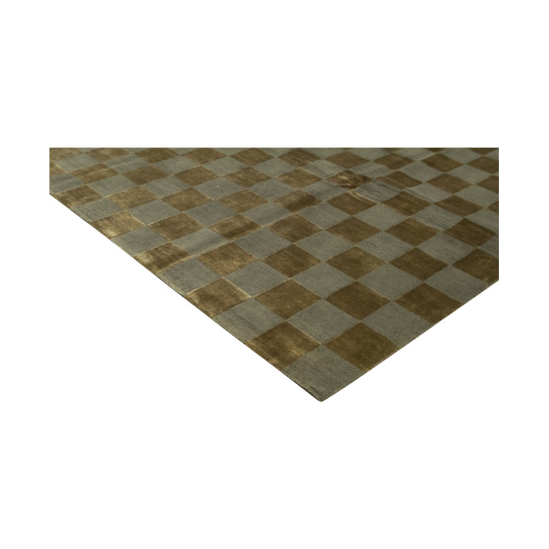 Hand-Knotted High-Quality Brown Area Rug