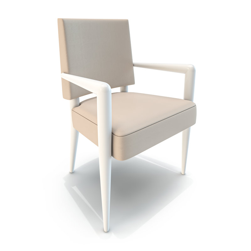 Athamas Leather Arm Chair