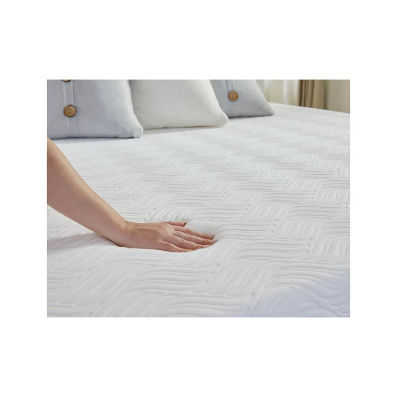 PlushBeds 10" Medium-Firm Eco Bliss Hybrid Latex Mattress, King