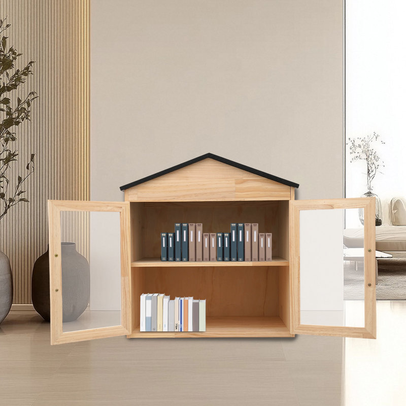 Armoire à livres pour partager 2 livres