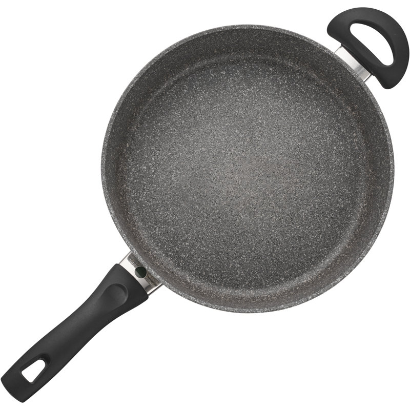 Granitium Nonstick 3.8-qt Aluminum Saute Pan with Lid