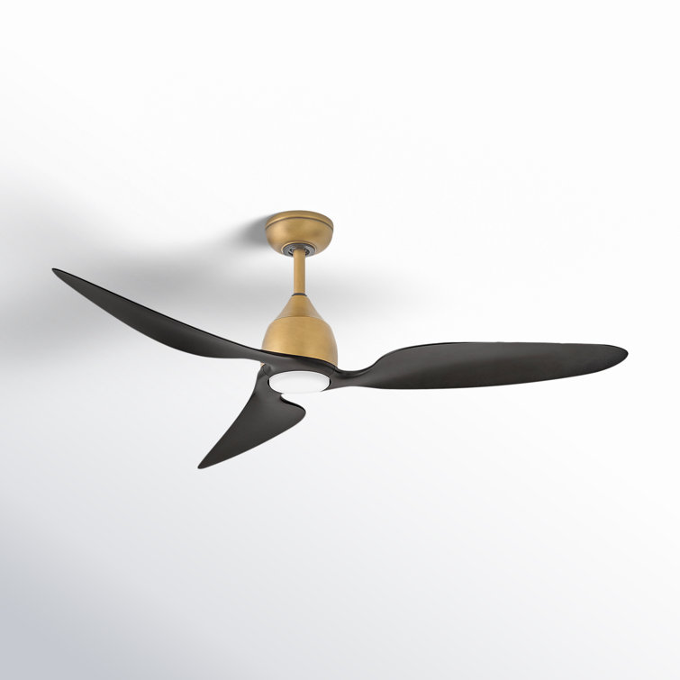 Belle 52'' 3 Blade Ceiling Fan with LED Light Kit