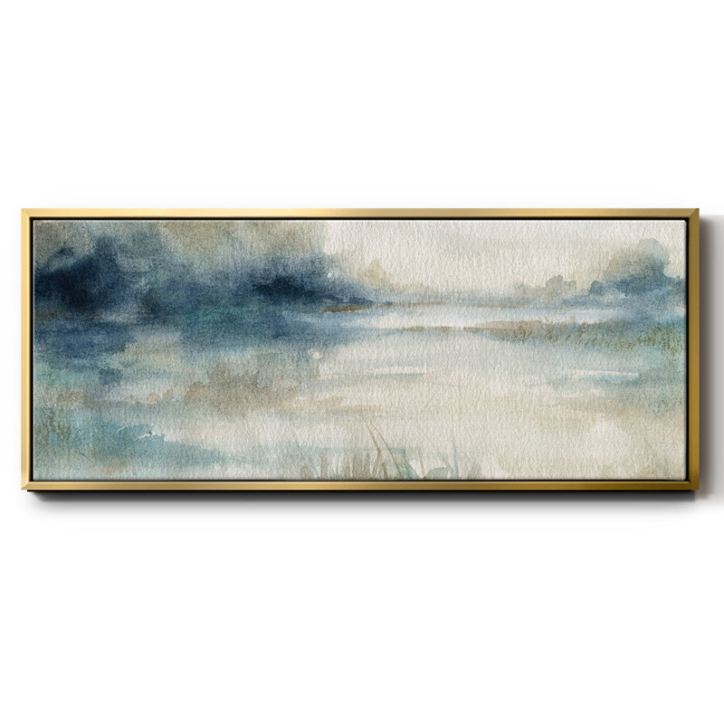 Still Still Waters II - toile encadrée, H 8 po x l 20 po