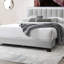 Cadre de lit tapissier double avec grand lit 1pc