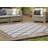 Tapis gris à motif géométrique Fitzpatrick-852611348