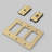 3G Buildings & Architecture 3 - Gang Combination Plate Standard Combination Wall Plate-104832839