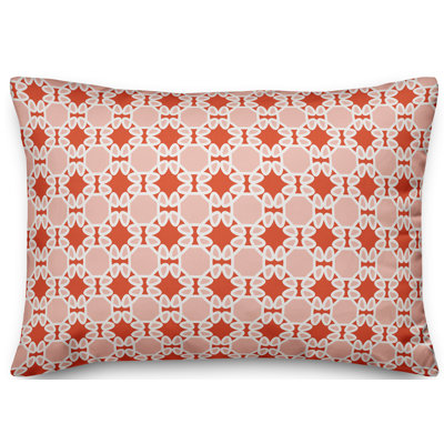 Coussin lombaire Folk Lattice