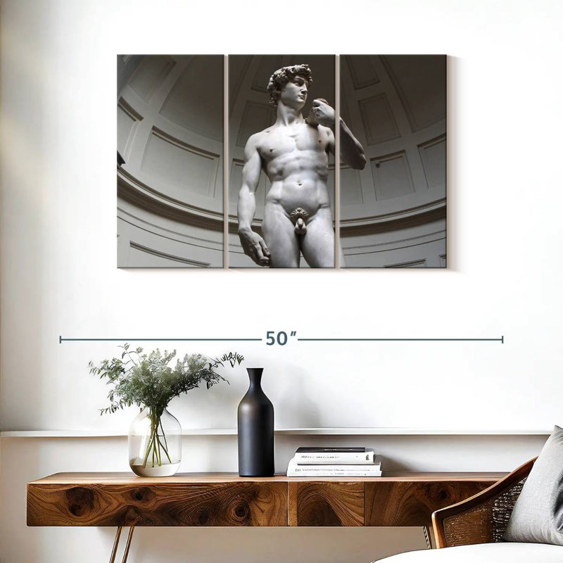 Classical Figure, 24" H x 38" W