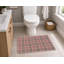 Tapis de toilette rectangulaire absorbant et antidérapant Vinny Tartan-1895677105-1895677106