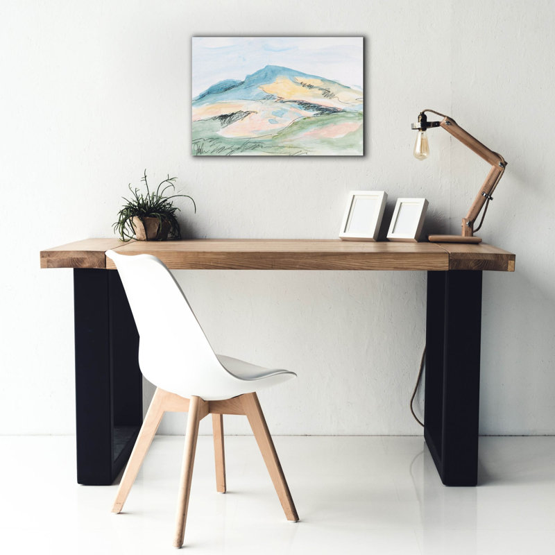 «Mt. «Diablo No. 2» par Jan Weiss, art mural sur toile, H 18 po x l 26 po