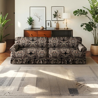 93.7" 4-Seater Chenille Sofa