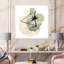 Paysage abstrait de montagnes lune et arbre - Décoration murale abstraite en toile-59281433-59523835