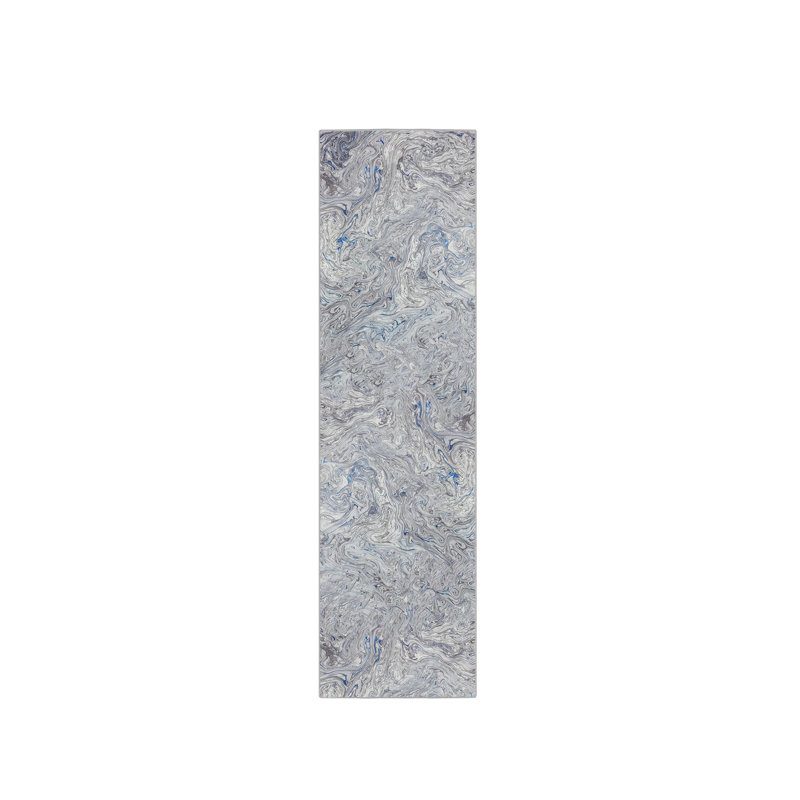 Abstract Indoor Rug, Runner 2'9" x 10'