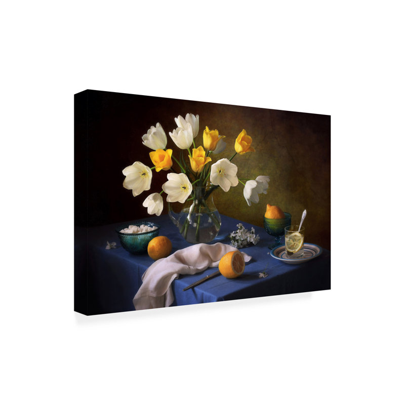 Œuvre sur toile, Bolat Tatyana Skorokhod, H 22 po x l 32 po
